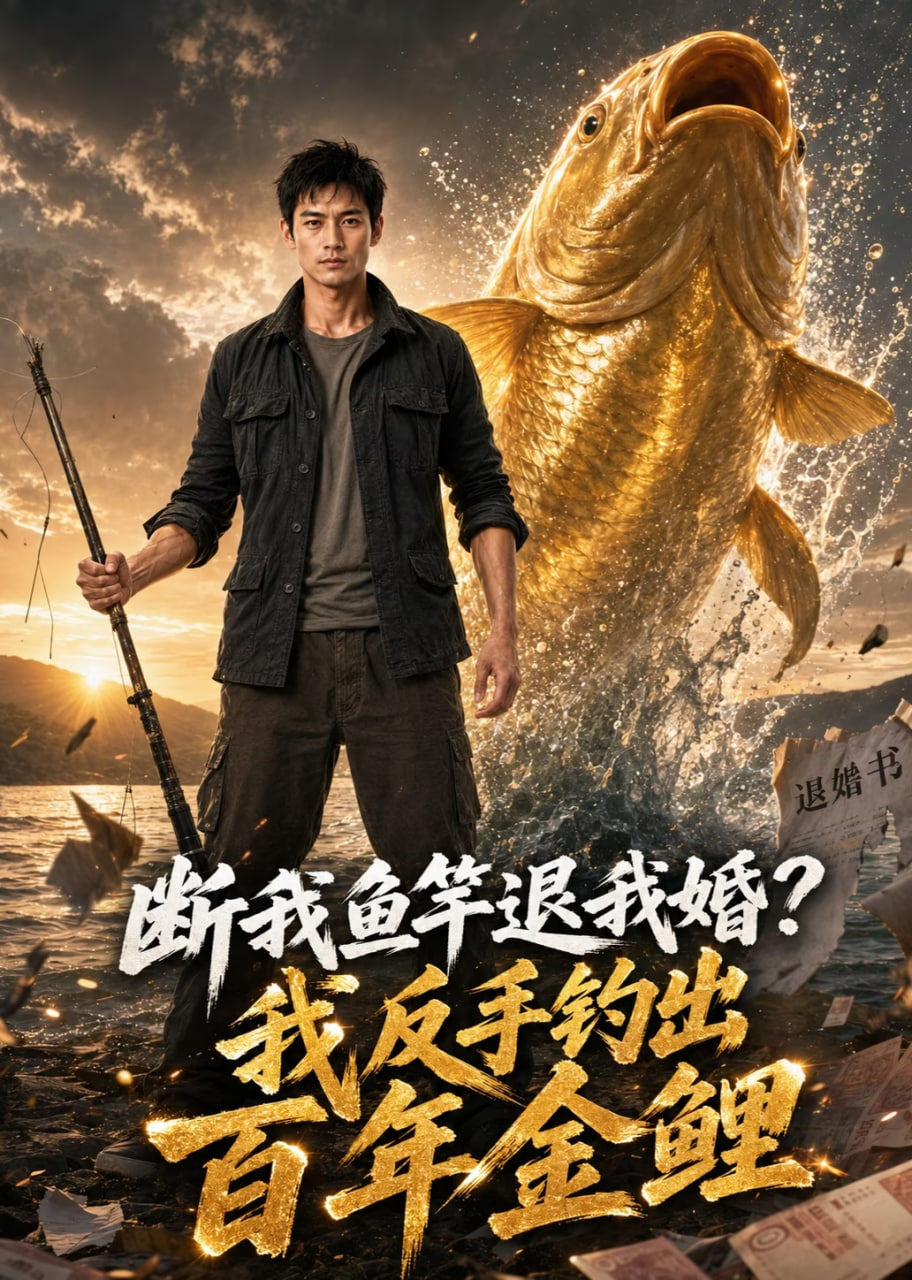 断我鱼竿退我婚?我反手钓出百年金鲤